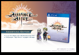 Date de sortie dévoilée pour The Alliance Alive HD Remastered