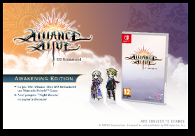 Date de sortie dévoilée pour The Alliance Alive HD Remastered