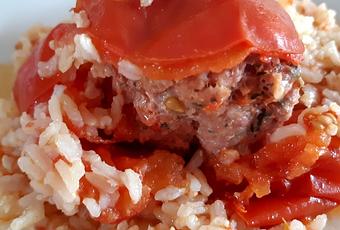 Tomates Farcies Et Riz A La Facon De Lolo Au Cookeo A Decouvrir
