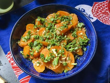 Fraîcheur en été – Salade de carottes à la marocaine (Khizou Mchermel)