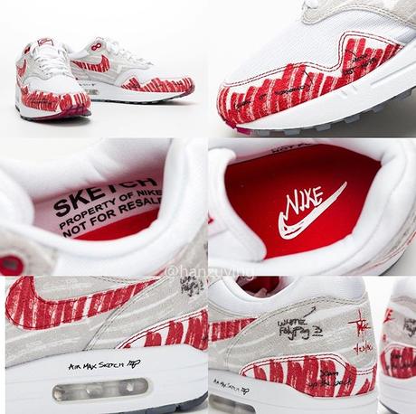 Le pack Air Max Sketch se dévoile en détails