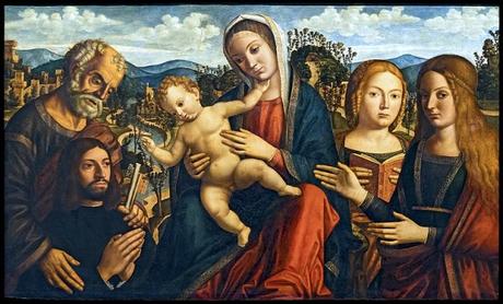 _SVDS 1500-05-Giovanni_mansueti Madonna_con_santi_e_un_donatore_-_Accademia Venise