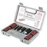 Meilleures ponceuses à tambour pour 2019 Kit de ponçage de tambour, ponçage de broche, ensemble de trousse à outils de ponceuse à tambour, manchons de ponçage pour perceuse à colonne