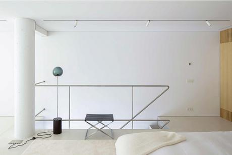 « L’appartement », un espace épuré où le marbre et le terrazzo sont omniprésents