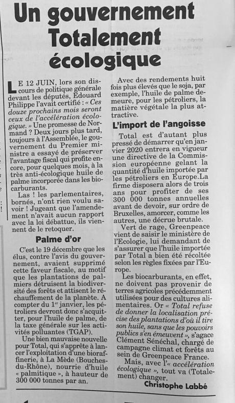 #violencespolicieres : l’hypocrite De Rugy justifie les atteintes au droit de manifester de son gouvernement autoritaire