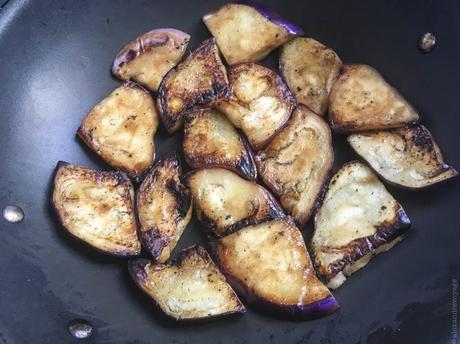 Toutes fraîches –  Aubergines dorées et marinées