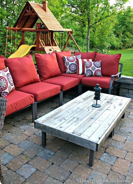coffee table outdoor outdoor ottoman table