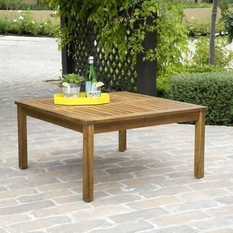 coffee table outdoor outdoor teak acacia wood coffee table