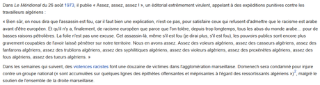 A #Marseille, #Gaudin encense Gabriel Domenech, élu #FN et grand apologiste des ratonnades…