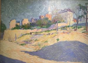 Le musée de Montmartre et son dernier achat Utrillo « le maquis » pavillon Bel air..