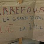 Carton Rouge contre l’ouvert d’un magasin Carrefour !