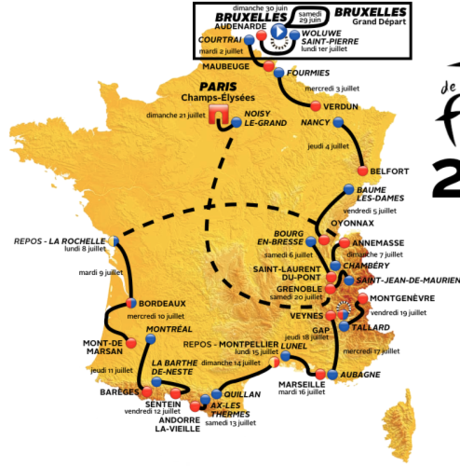 #Sport - #TDF2019 - Tour de France 2019 : Un cru manchois exceptionnel au départ ! Message de MARC LEFÈVRE