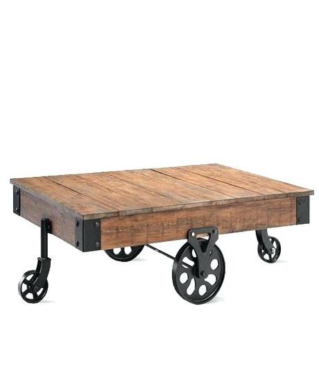 industrial coffee table cart iron cart industrial coffee table best of exports