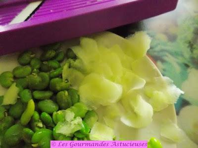 Salade de fèves au faux curry (Vegan)
