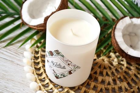 Fresh Coconut, une bougie qui sent bon l'été par My Jolie Candle
