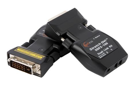 Opticis transmet le DVI Dual Link sur fibre optique jusqu'à 500 mètres