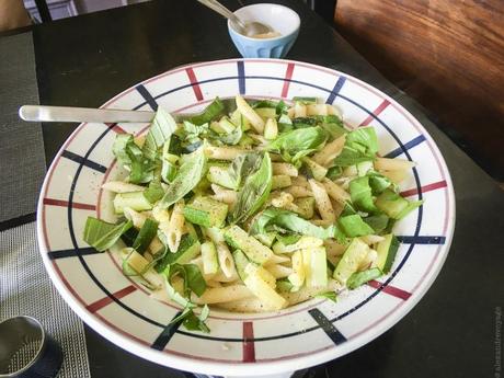 Madeleine de Proust – Pâtes aux courgettes