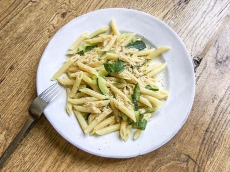 Madeleine de Proust – Pâtes aux courgettes