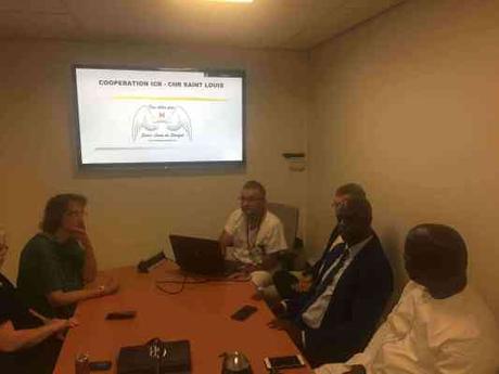 Quand le Maire de Saint-Louis du Sénégal rend visite à l’Institut Universitaire du Cancer de Toulouse