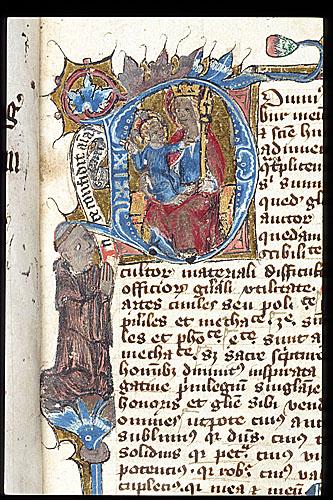 1108-22 Virgin and Thomas Besforde British Library Royal 4 C VI f. 1