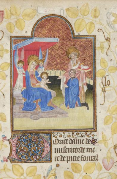 1420 ca Book of Hours France, ca. Morgan MS M.960 fol. 117r