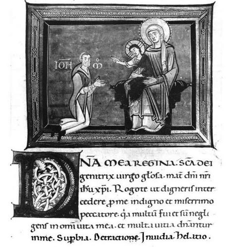 1150 ca Psalter Convento di San Michele a Maturi Biblioteca Mediceo-Laurenziana (Cod. Pluteo XVII.3, c. 155)