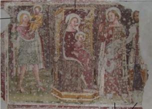 1358 Fresques des chevaliers allemand,San Giorgetto, Verona