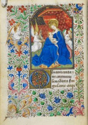 1436-1450 Livre d'heures de Jean de Dunois (British Library YatesThompson3 f27v._Intementam