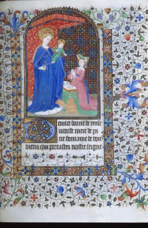 1420 ca Heures France Morgan MS M.1000 fol. 230r