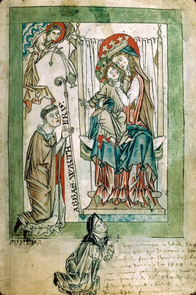 1260 ca Psautier cistercien Besançon BM -ms.0054 f008