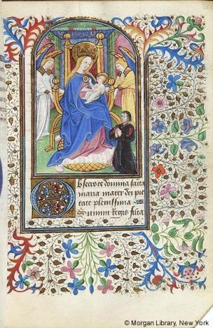 1445 ca Book of Hours Northern France or Flanders, Morgan M.287 fol. 21r
