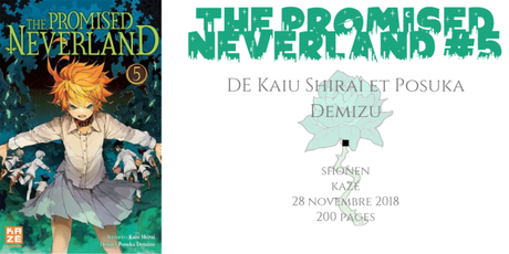 The promised neverland #5 • Kaiu Shirai et Posuka Demizu