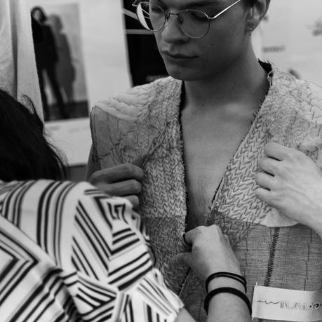 Backstage : le défilé Gamut Homme printemps-été 2020 Backstage : le défilé Gamut Homme printemps-été 2020