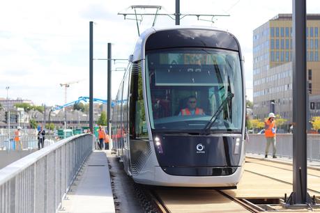Caen la mer - Keolis Caen Mobilités - Projet tramway - Marche à blanc : dernière ligne droite avant la mise en service du nouveau tramway