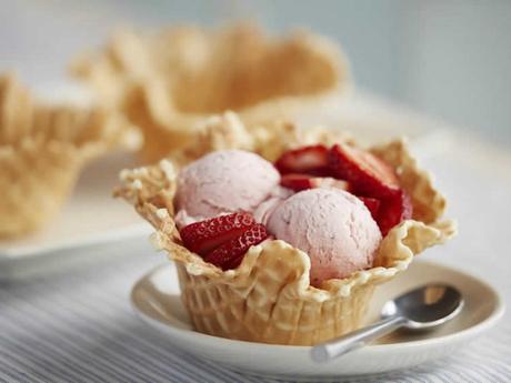 Sorbet à la fraise au thermomix