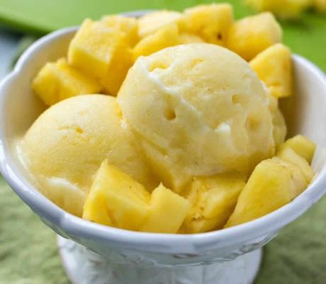 Sorbet ananas au thermomix