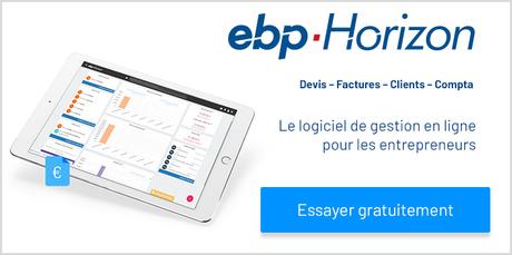 EBP Horizon, Devis – Factures – Clients – Compta - Le logiciel de gestion en ligne pour les entrepreneurs.