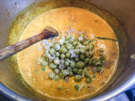 Petit pois indiens ? – Curry de vatana green peas