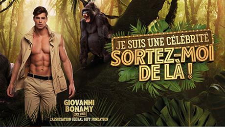 TÉLÉVISION : Giovanni Bonamy dans  » « Je suis une célébrité, sortez-moi de là »