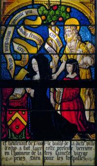 1502 Les Triomphes de Petrarque, eglise Saint-Pierre-Es-Liens, Ervy-le-Chatel donatrice Jehanne Le Clerc