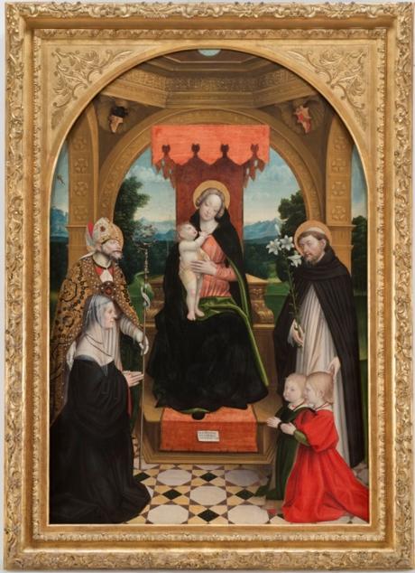 1514 Gerolamo_giovenone Pala_buronzo, Galerie Sabauda Turin