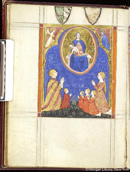 1246 apres Psalter-Hours of Guiluys de Boisleux France, Arras, Morgan Library MS M.730 fol. 17v