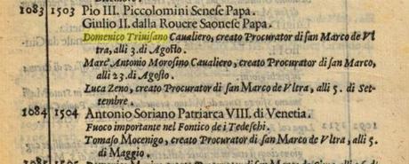 1581 Jacomo Sansovino, Venetia ... descritta in 14 libri (et cronico particolare delle cose fatte da i Veneti, dal principio della citta fino all'anno 1581