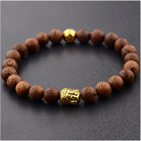Les bracelets bouddha, les comprendre et bien choisir bracelet bouddha en bois