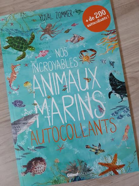 Nos incroyables animaux marins autocollants de Yuval Zommer