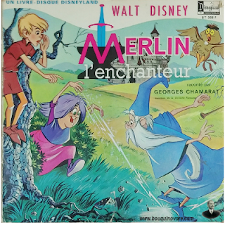 Livre-disque – Merlin l’enchanteur raconté par Georges Chamarat