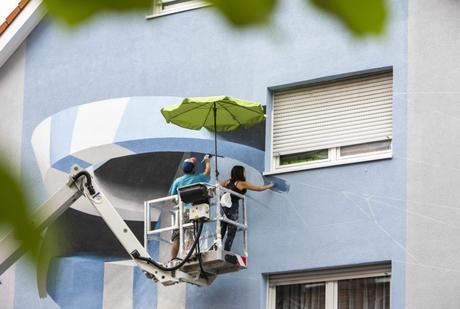 Un nouveau street-art 3D impressionnant signé Peeta