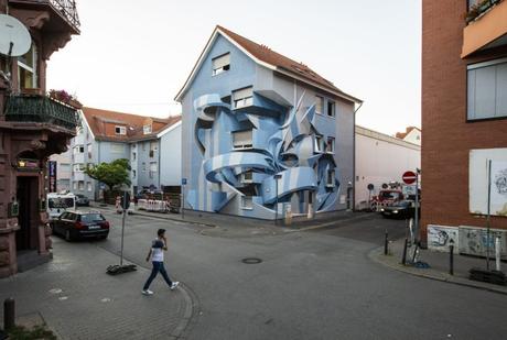 Un nouveau street-art 3D impressionnant signé Peeta