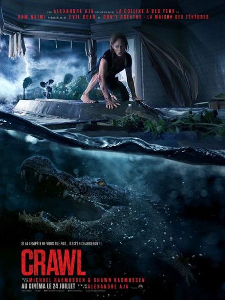A découvrir, le premier extrait de Crawl d’Alexandre Aja