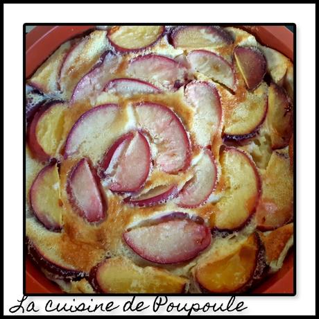 Clafoutis aux pêches